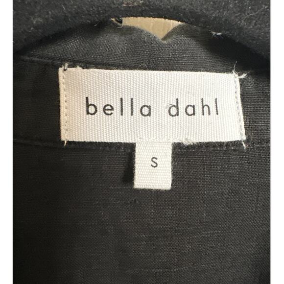 Bella Dahl 100% Linen‎ Black Romper Small - Picture 4 of 9